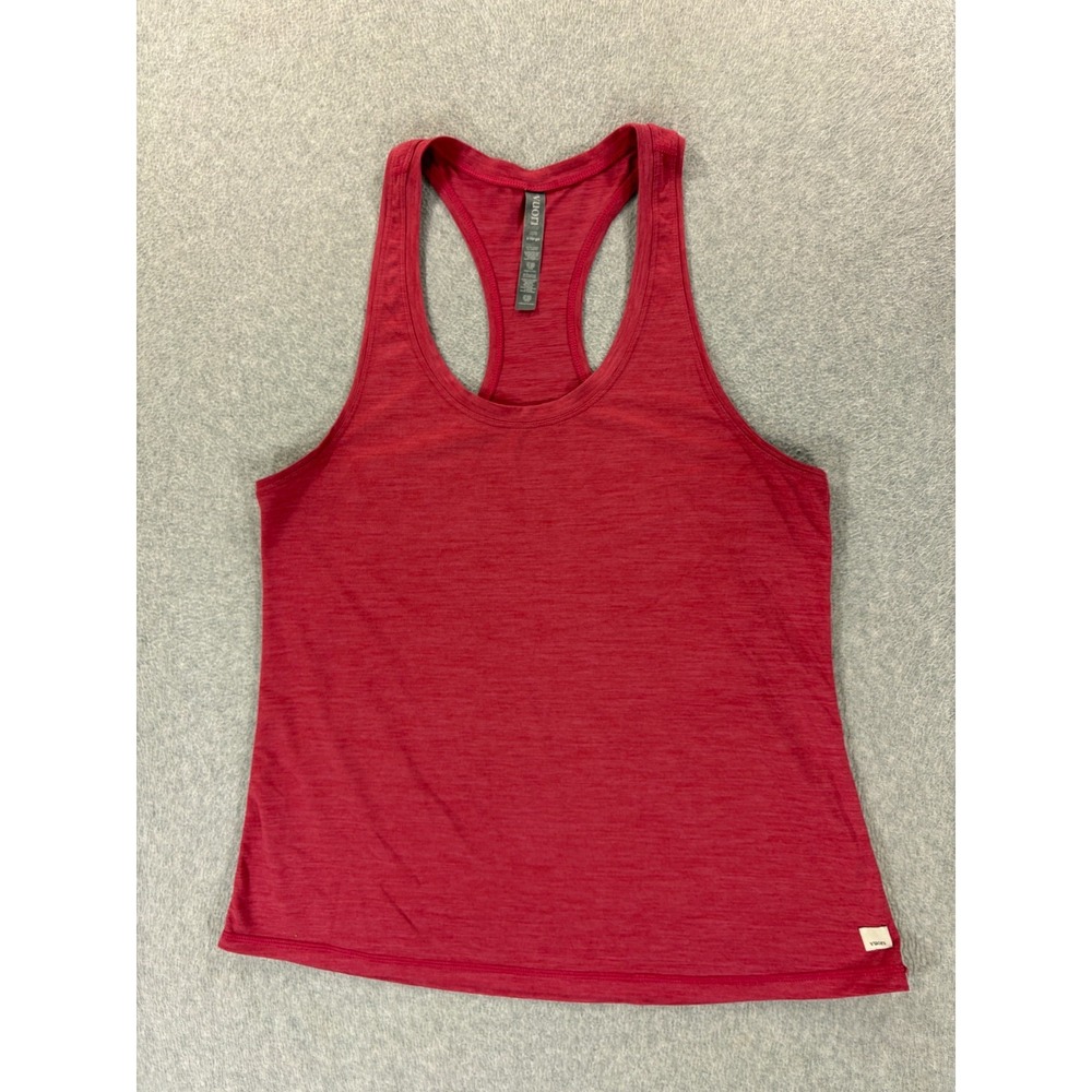 Vuori Performance Running Training Yoga Tank Top (Women's XL) Red